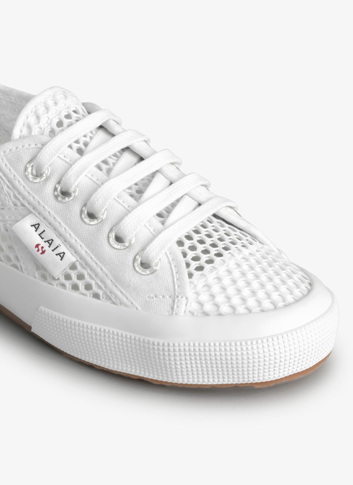 Superga sneakers in cotton ALAÏA BEIGE SUPERGA SNEAKERS IN COTTON